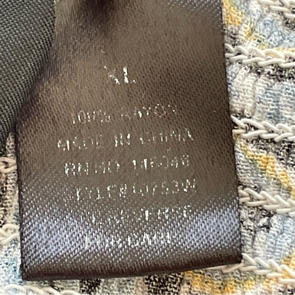 Rose & Grace multi colored print top XL - Picture 7 of 9